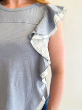 Load image into Gallery viewer, Flutter Sleeve Floral Top