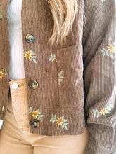 Load image into Gallery viewer, Sunflower Corduroy Jacket
