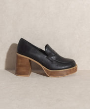 Load image into Gallery viewer, OASIS SOCIETY Hannah - Platform Penny Loafers
