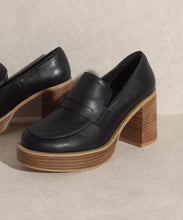 Load image into Gallery viewer, OASIS SOCIETY Hannah - Platform Penny Loafers
