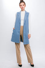 Load image into Gallery viewer, Fleece Long Line Vest
