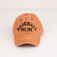 Load image into Gallery viewer, Baseball Mom Embroidered Hat
