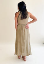 Load image into Gallery viewer, Mixed Media Maxi Dress
