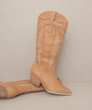 Load image into Gallery viewer, OASIS SOCIETY Ainsley - Embroidered Cowboy Boot
