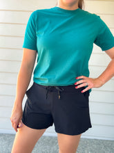 Load image into Gallery viewer, Lined Athletic Shorts in Black
