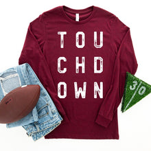 Load image into Gallery viewer, Touchdown Long Sleeve Graphic Tee
