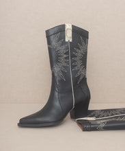 Load image into Gallery viewer, OASIS SOCIETY Halle - Paneled Cowboy Boots
