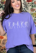 Load image into Gallery viewer, Dancing Skeletons Comfort Colors T-Shirt
