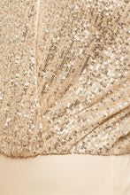 Load image into Gallery viewer, Long Sleeve Sequin Wrap Bodysuit
