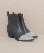 Load image into Gallery viewer, OASIS SOCIETY Zuri - Rhinestone Toed Booties
