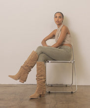 Load image into Gallery viewer, OASIS SOCIETY Thea - Fold Over Slit Jean Boots
