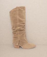 Load image into Gallery viewer, OASIS SOCIETY Thea - Fold Over Slit Jean Boots
