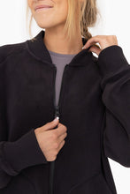 Load image into Gallery viewer, Microfleece Bomber Jacket
