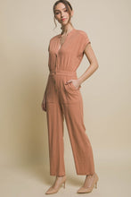 Load image into Gallery viewer, V-Neck Pocketed Jumpsuit
