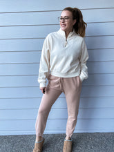 Load image into Gallery viewer, Mineral Wash Jogger Pant in Nude
