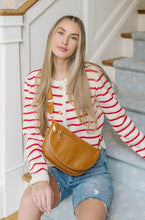 Load image into Gallery viewer, Holly Crossbody Foldover Belt Bag
