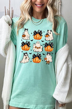 Load image into Gallery viewer, Cute Ghost Fall Pumpkin Halloween Graphic Tee
