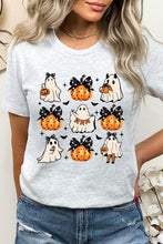 Load image into Gallery viewer, Cute Ghost Fall Pumpkin Halloween Graphic Tee
