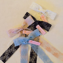 Load image into Gallery viewer, Lace Belle Bow Hair Clip
