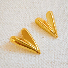 Load image into Gallery viewer, Hey Love Heart Stud Earrings
