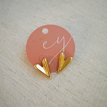 Load image into Gallery viewer, Hey Love Heart Stud Earrings
