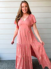 Load image into Gallery viewer, Sierra Embroidered Maxi Dress
