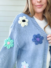 Load image into Gallery viewer, Floral Knit Cardigan
