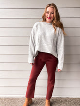 Load image into Gallery viewer, Evie Brick Red Jeans
