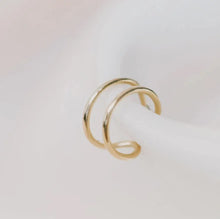 Load image into Gallery viewer, 14K Gold Fill Double Ear Cuff

