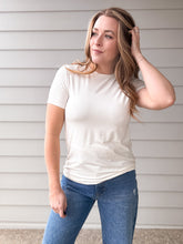 Load image into Gallery viewer, Classic Bamboo Tee in White
