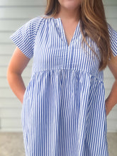 Load image into Gallery viewer, Boardwalk Stripe Sundress
