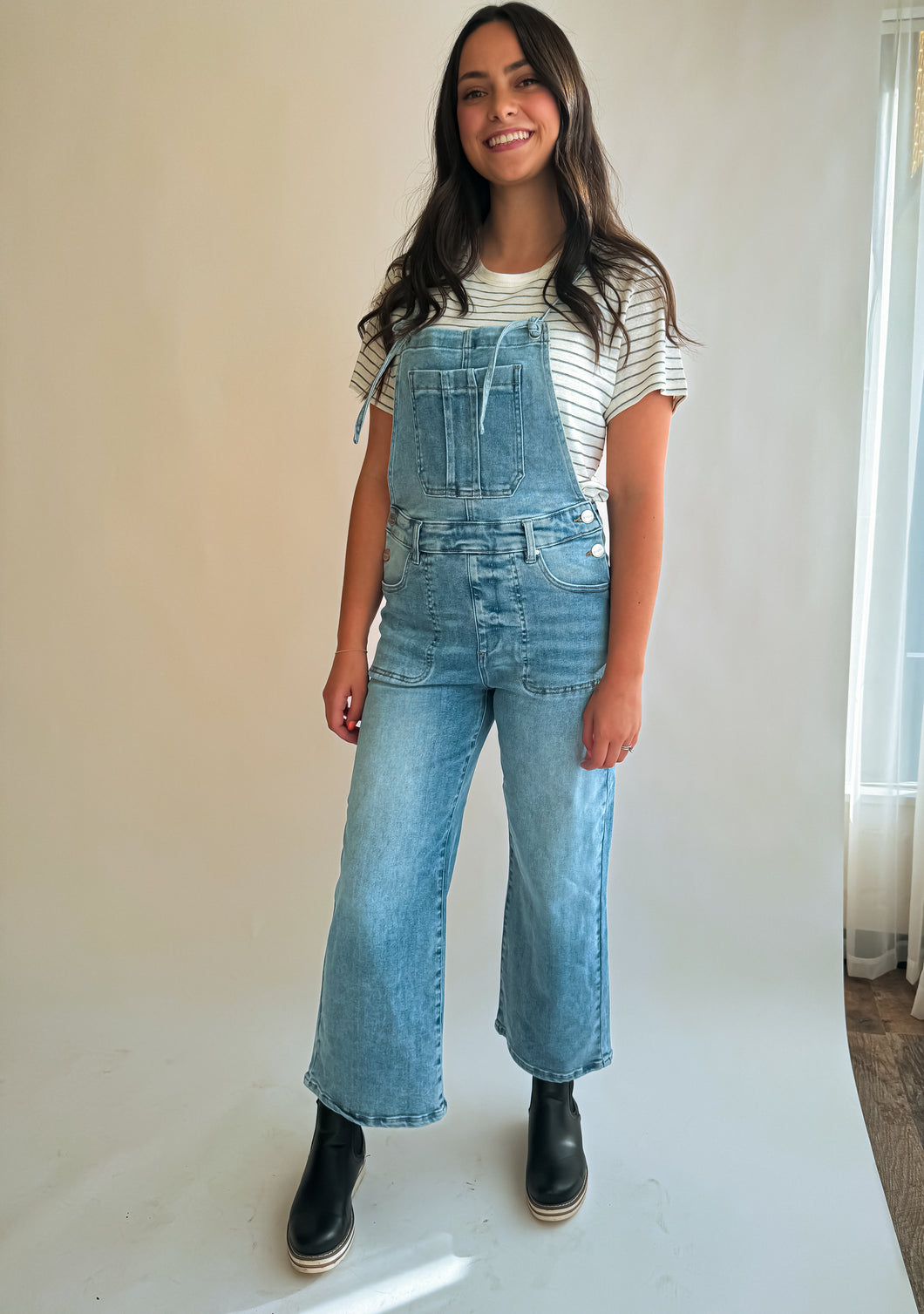 Ainsley Crop Overalls