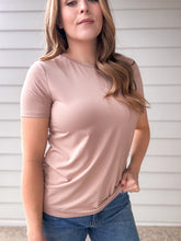 Load image into Gallery viewer, Classic Bamboo Tee in Nude
