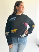 Load image into Gallery viewer, Cheetah Print Sweater
