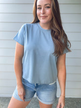 Load image into Gallery viewer, The Perfect Tee in Blue
