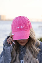 Load image into Gallery viewer, Beach Wave Embroidered Baseball Cap
