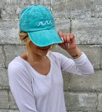 Load image into Gallery viewer, Beach Wave Embroidered Baseball Cap
