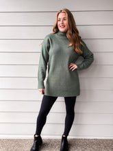 Load image into Gallery viewer, Evergreen Sweater Dress
