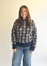 Load image into Gallery viewer, Vintage Flower Sweater
