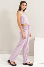 Load image into Gallery viewer, D-Linen Blended Top and Pants Set
