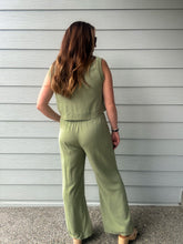 Load image into Gallery viewer, Beachy Linen Pant Set
