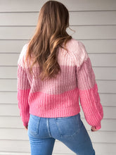 Load image into Gallery viewer, XOXO Color Block Sweater

