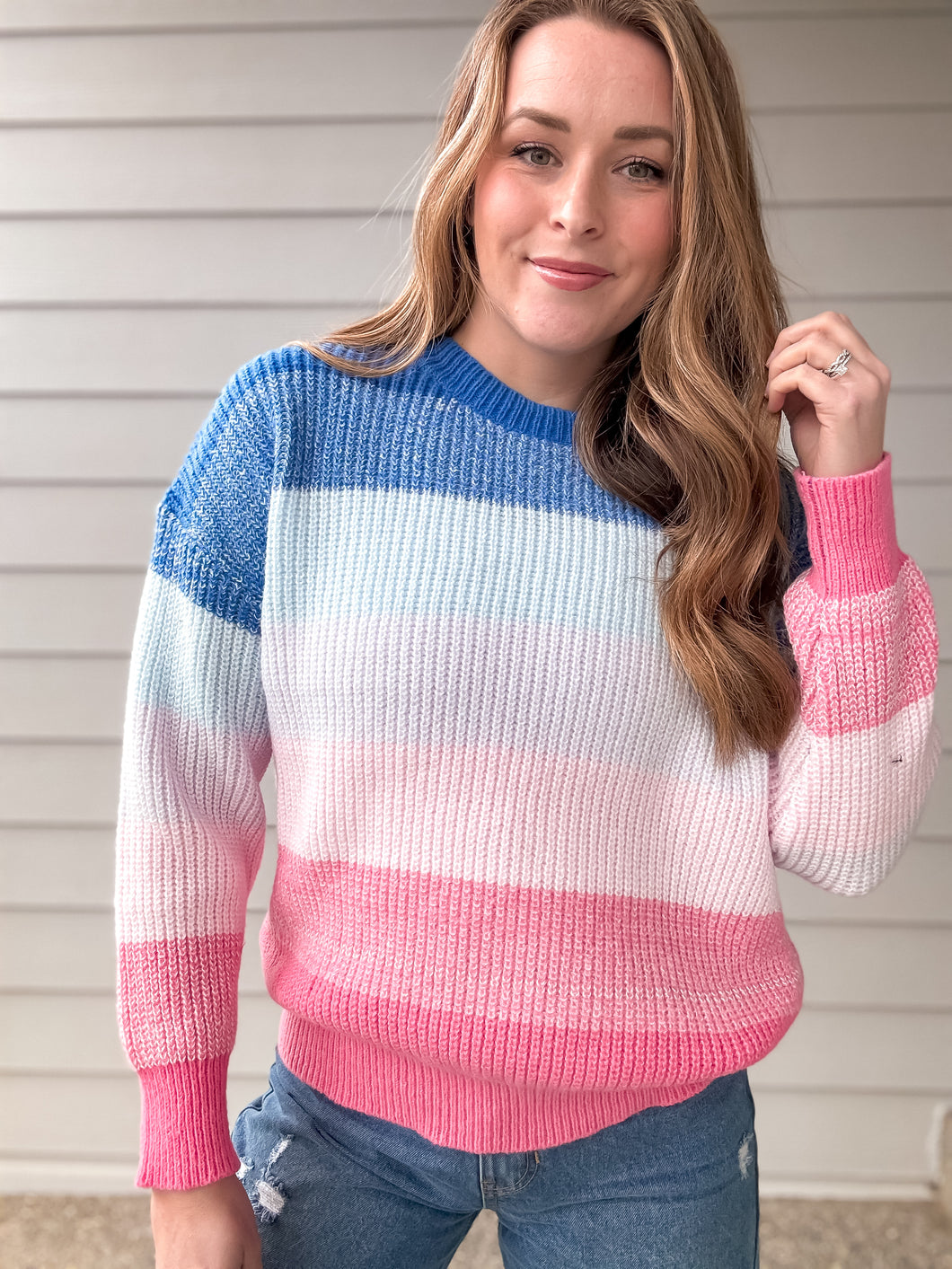 Spring Brights Stripe Sweater