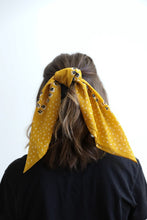 Load image into Gallery viewer, Mustard Dot Scarf

