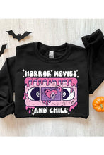 Load image into Gallery viewer, Horror Movies &amp; Chill Unisex Sweatshirt
