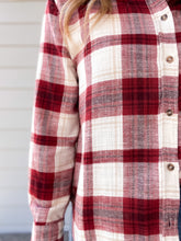 Load image into Gallery viewer, Relaxed Flannel in Brick
