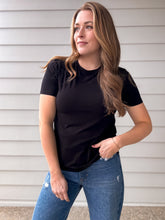 Load image into Gallery viewer, Classic Bamboo Tee in Black
