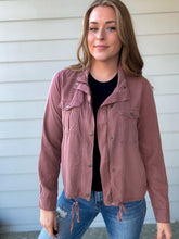 Load image into Gallery viewer, Niva Utility Jacket in Marsala
