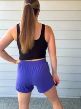 Load image into Gallery viewer, Lined Athletic Shorts in Electric Purple
