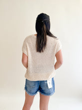 Load image into Gallery viewer, Open Knit Sweater Top
